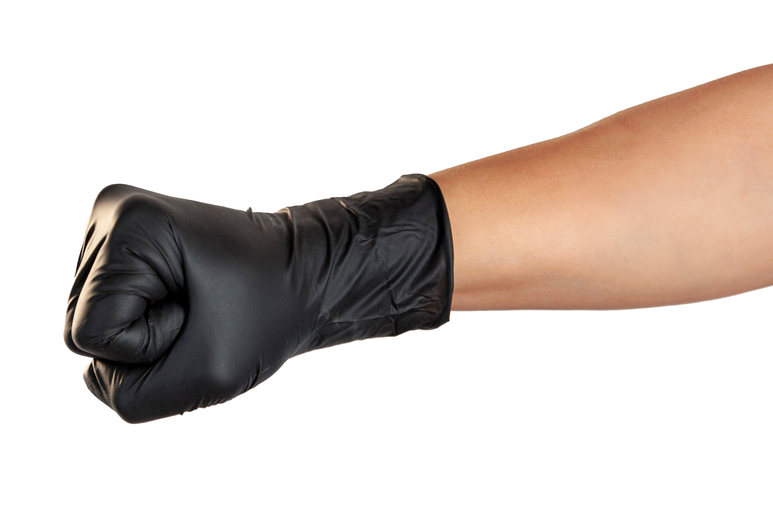 Guantes Nitrilo Negro. Reforzado (1x100un) Mediglove