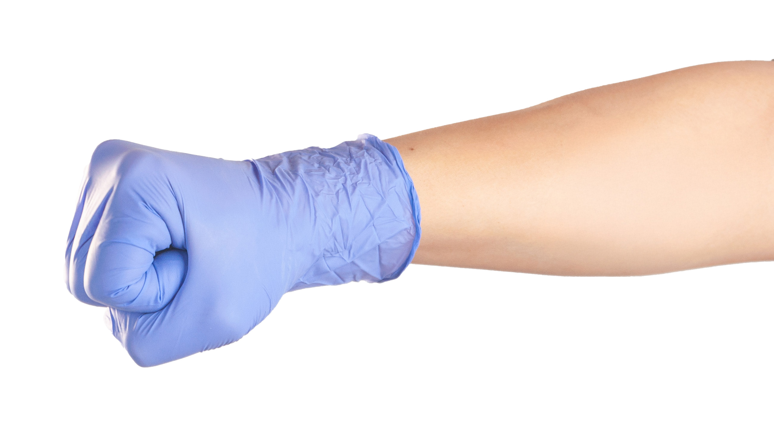 Guantes De Nitrilo Lavanda. Sin Polvo - (1x100un) Mediglove
