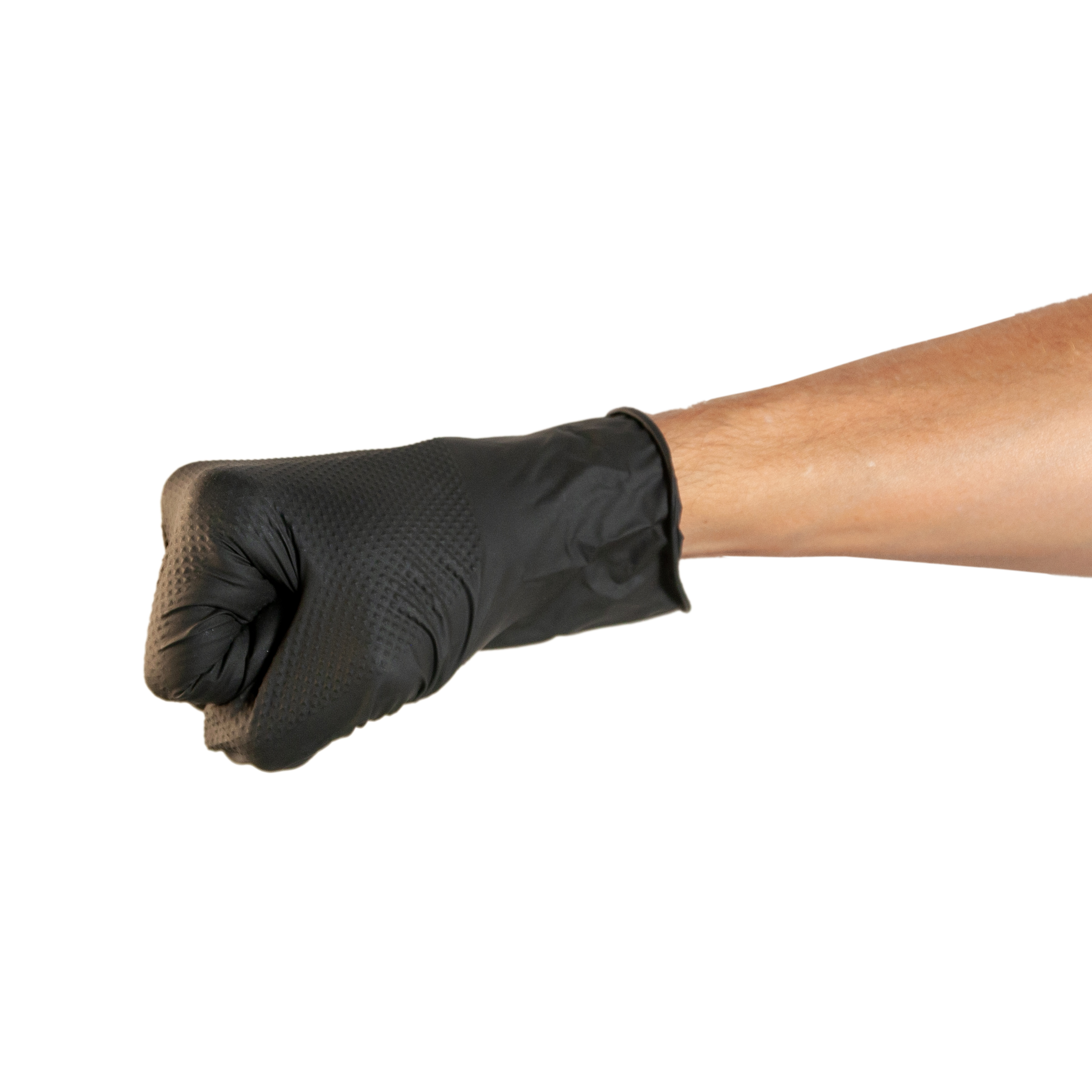 Guantes de Nitrilo BLACK DIAMOND - Textura diamante -(1x100un)